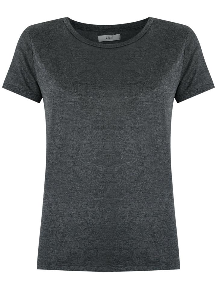 Egrey - Round Neck T-shirt - Women - Viscose - 42, Grey, Viscose