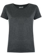 Egrey - Round Neck T-shirt - Women - Viscose - 42, Grey, Viscose