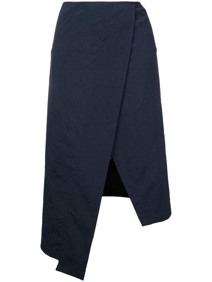 En Route Wrap Skirt, Women's, Size: 2, Blue, Nylon