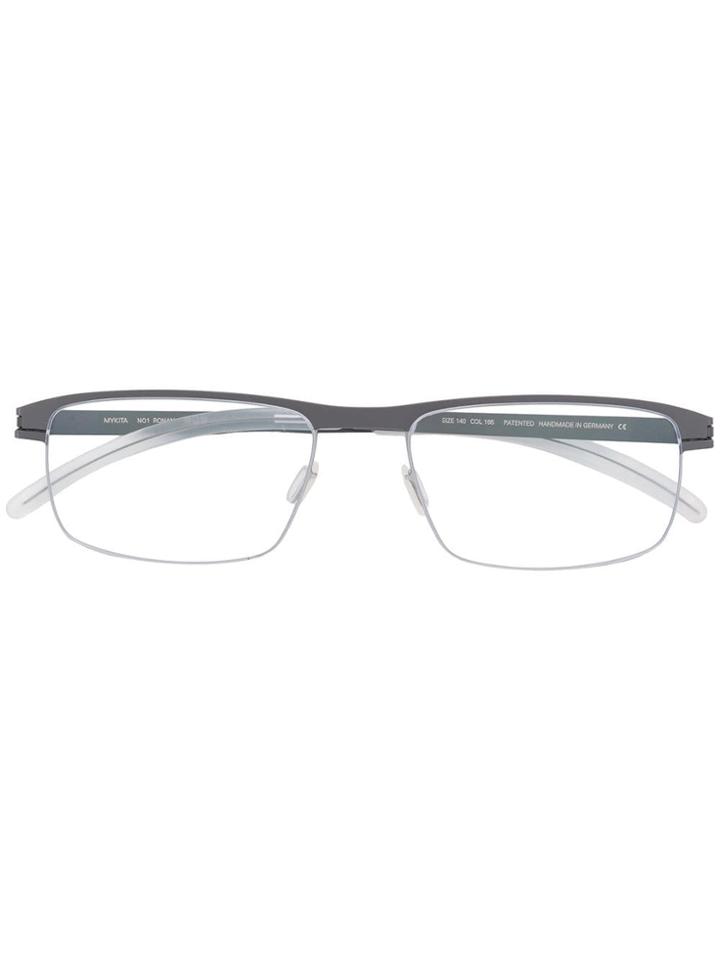 Mykita Rectangular Frames Glasses - Grey