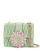 Gedebe Gio Embellished Tote - Green