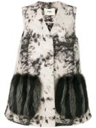 Fendi Oversized Embroidered Waistcoat - Black