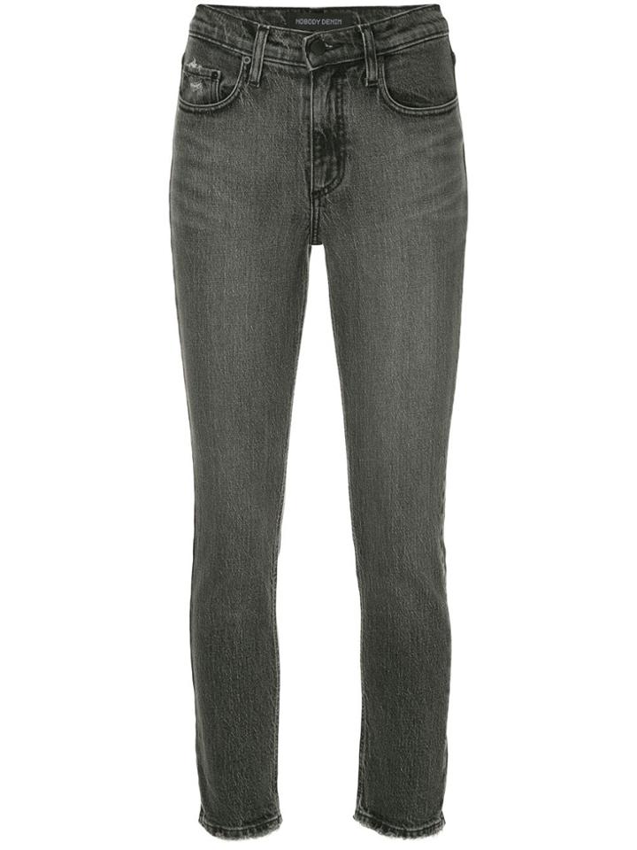 Nobody Denim True Jean Ankle Glorious - Black