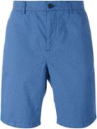 Michael Kors Printed Chino Shorts, Men's, Size: 36, Blue, Cotton