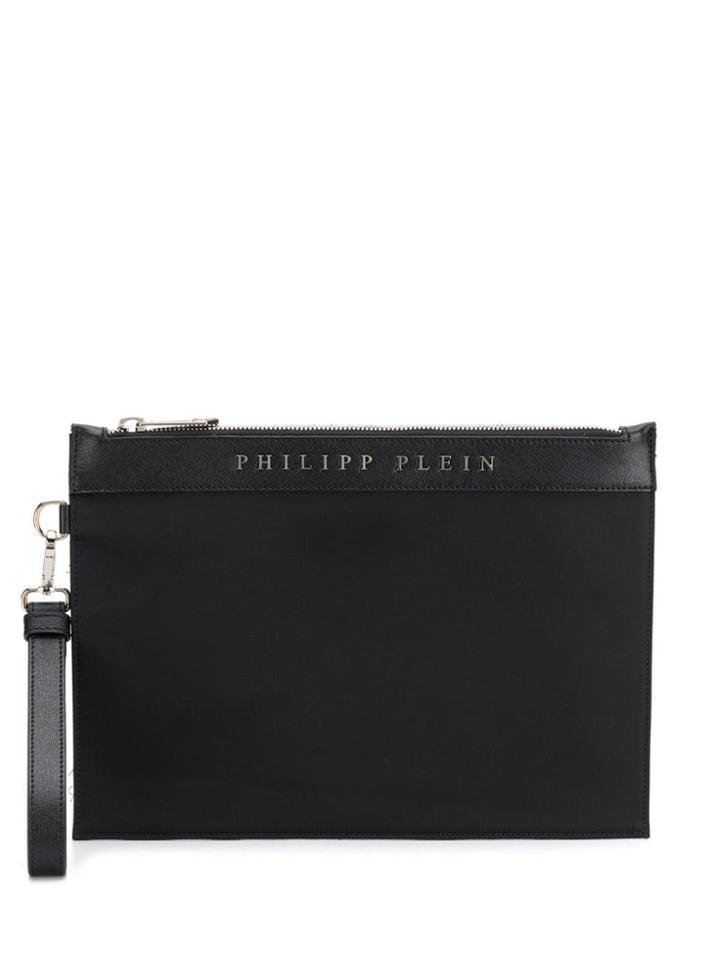 Philipp Plein Statement Clutch - Black