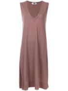 H Beauty & Youth. Side Slits Knit Tank, Women's, Brown, Wool