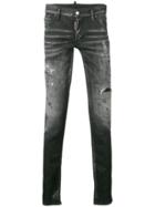 Dsquared2 Faded Distressed Jeans - Black