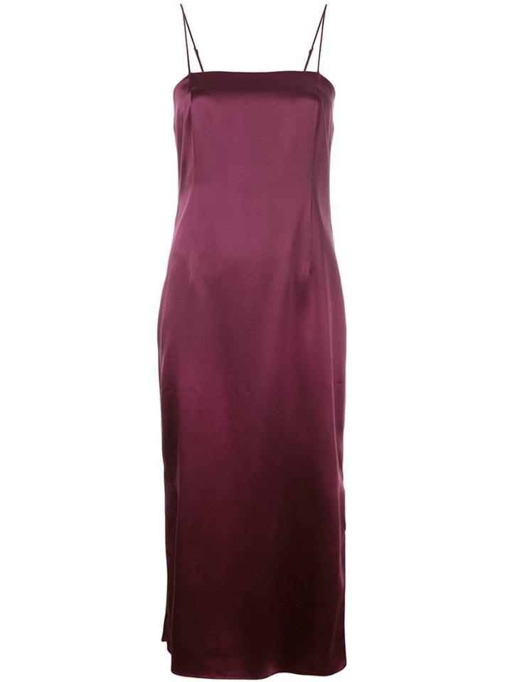 Adam Lippes Sleeveless Midi Dres - Purple