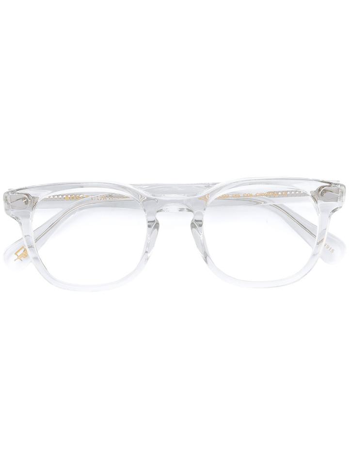 Moscot - Round Frame Glasses - Unisex - Acetate - 49, White, Acetate