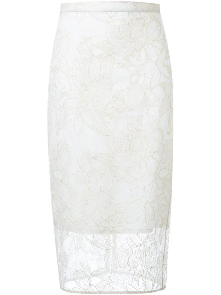 Megan Park 'florina' Lacework Skirt