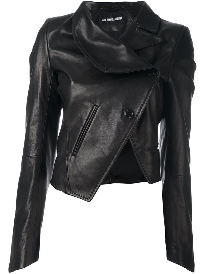 Ann Demeulemeester Asymmetric Lapels Jacket