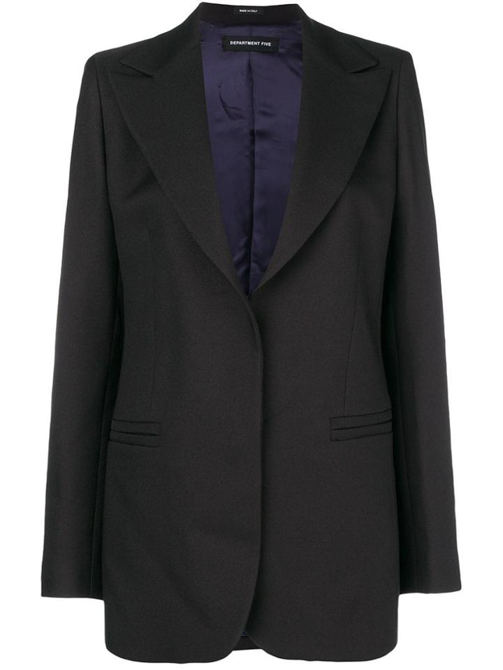 Department 5 Structured Blazer - Black