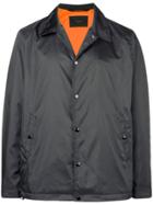 Rag & Bone Waterproof Button Jacket - Black