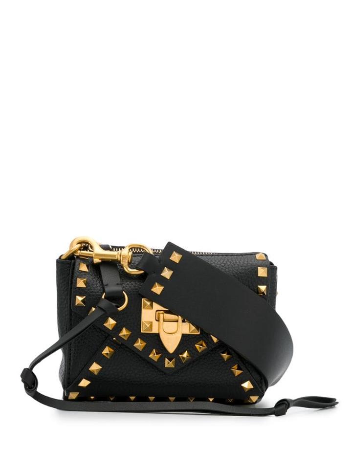 Valentino Valentino Garavani Rockstud Cross Body Bag - Black