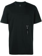 Oamc Chest Pocket T-shirt, Men's, Size: Xl, Black, Cotton/feather