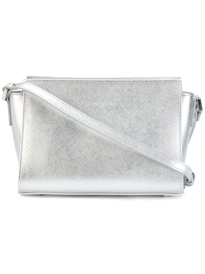 Lancaster - Shoulder Bag - Women - Leather - One Size, Grey, Leather