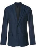Ami Alexandre Mattiussi Two Buttons Lined Jacket - Blue