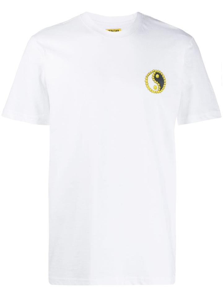 Chinatown Market Chest Print T-shirt - White