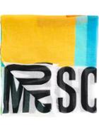 Moschino Bear Pool Print Scarf