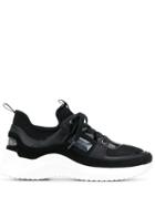 Calvin Klein Paneled Sneakers - Black