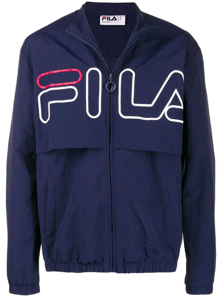 Fila Logo Lightweight Jacket - Blue