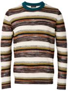 Roberto Collina Striped Fitted Sweater - Multicolour