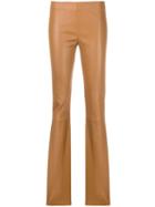 Drome Flared Style Trousers - Brown
