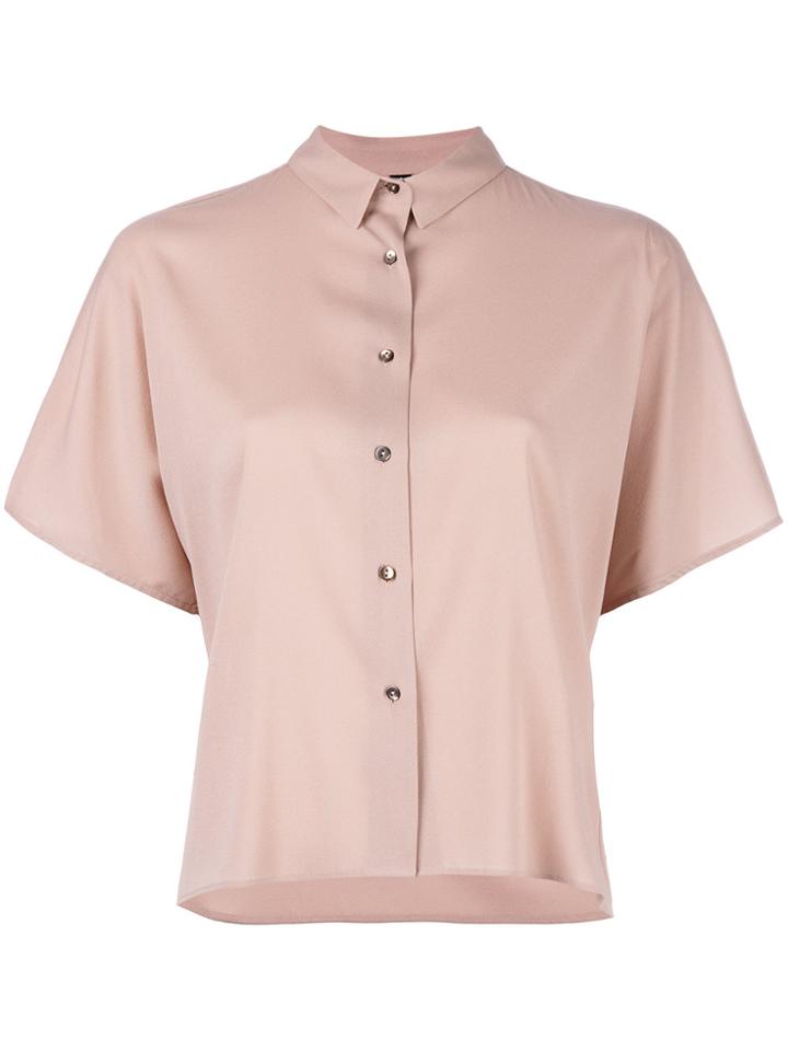 Eleventy Shortsleeved Shirt - Pink & Purple