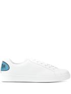 Prada Logo Heel Counter Sneakers - White