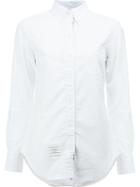 Thom Browne Classic Shirt, Women's, Size: 44, White, Cotton