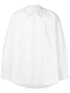 Our Legacy Striped Oversized Shirt - Neutrals