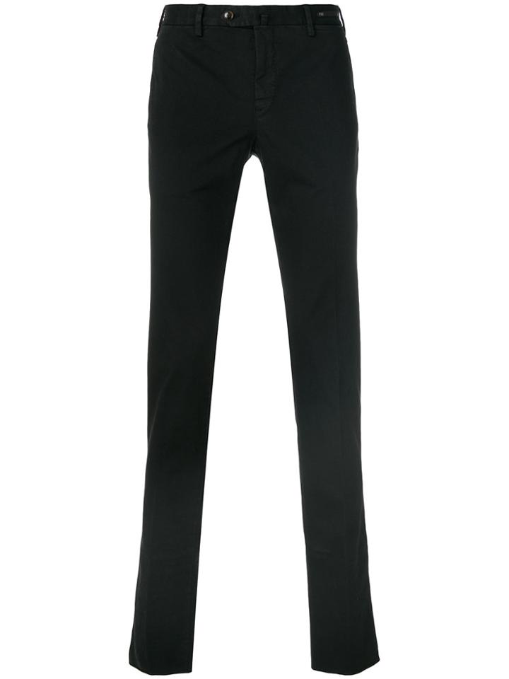 Pt01 Straight Leg Trousers - Black