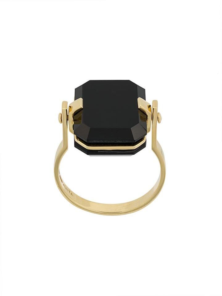 Aliita Sandwich Deco Ring - Gold