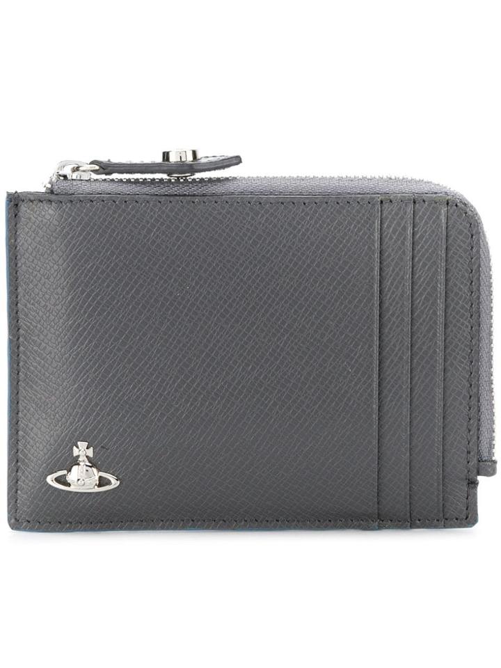 Vivienne Westwood All-around Zipped Wallet - Grey