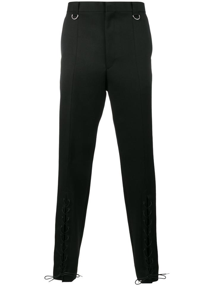 John Lawrence Sullivan Leg Tie Tailored Trousers - Black