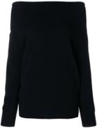 Pringle Of Scotland Shawl Jumper - Black