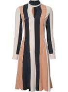 Derek Lam Keyhole Neckline Dress, Women's, Size: 40, Silk