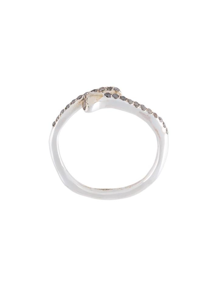 Rosa Maria Twisted Snake Ring