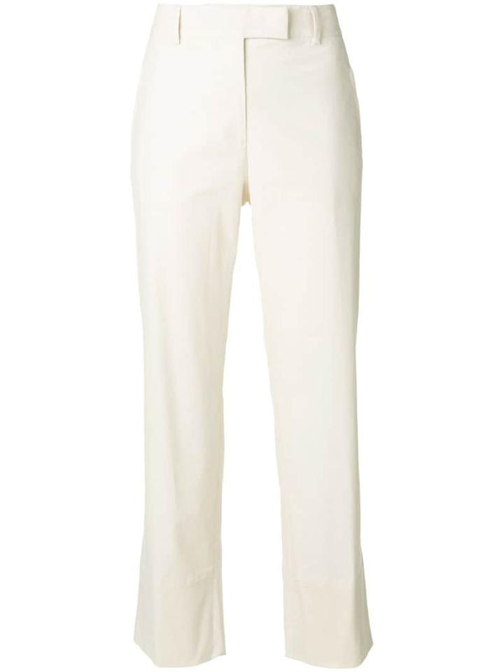 Cividini High-waisted Trousers - Neutrals