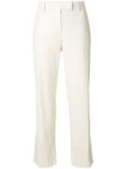 Cividini High-waisted Trousers - Neutrals