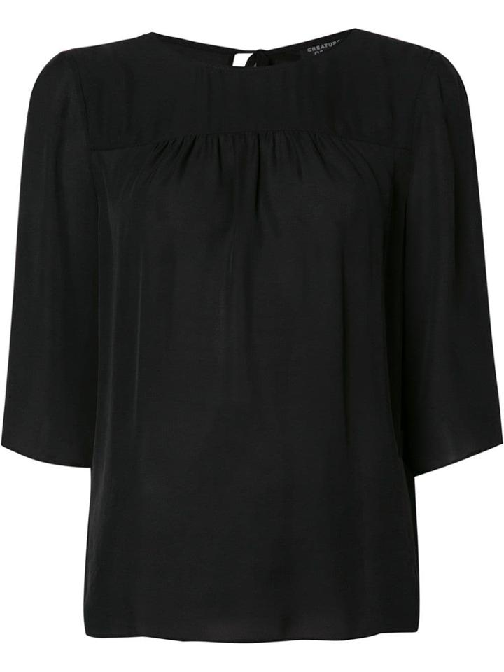 Creatures Of The Wind 'teika' Blouse - Black