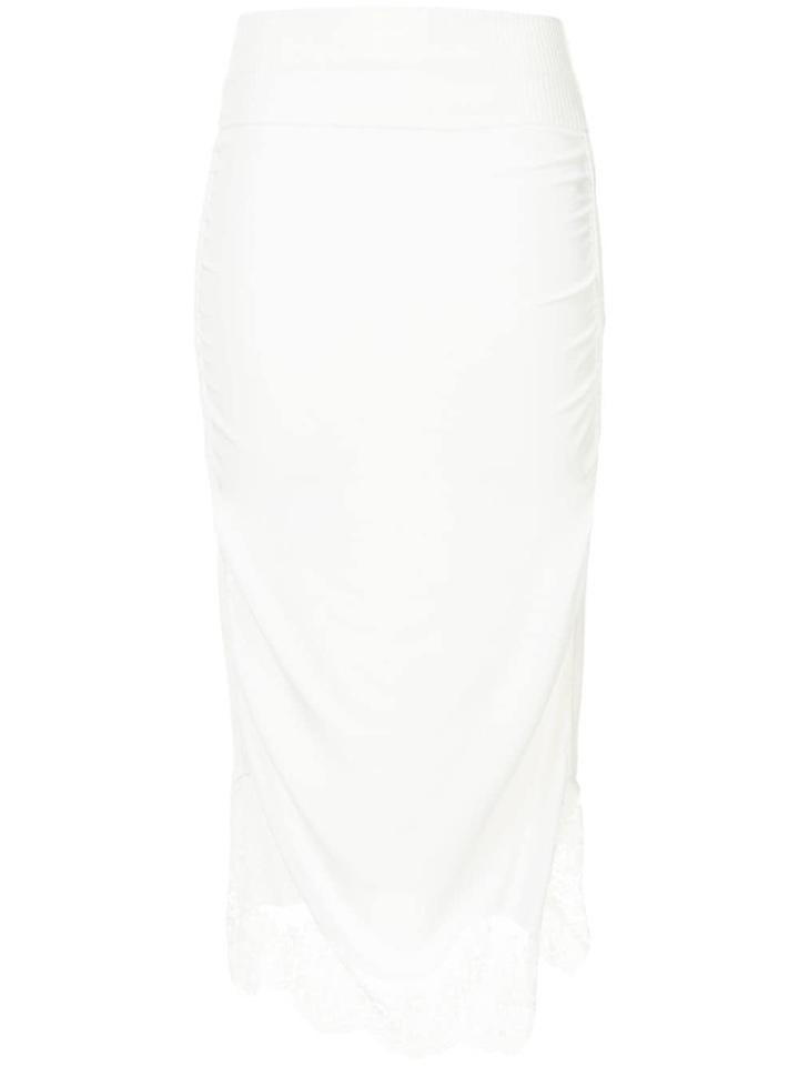 Stella Mccartney High-waist Pencil Skirt - White
