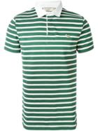 Maison Kitsuné Striped Polo Shirt