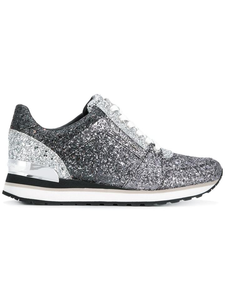 Michael Michael Kors Billie Glitter Sneakers - Black
