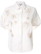 Dice Kayek Embellished Blouse - White