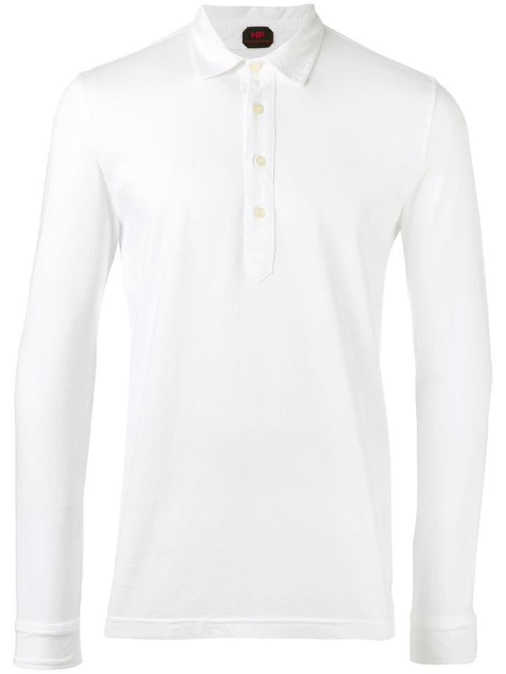 Mp Massimo Piombo - Classic Polo Top - Men - Cotton - Xxl, White, Cotton