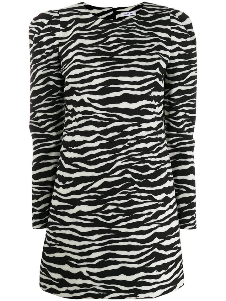P.a.r.o.s.h. Long Sleeve Short Dress - Black