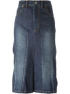 Junya Watanabe Comme Des Garçons Drop-crotch Culottes, Women's, Size: 4, Blue, Cotton