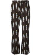 Dondup Patterned Lightweight Trousers - Brown