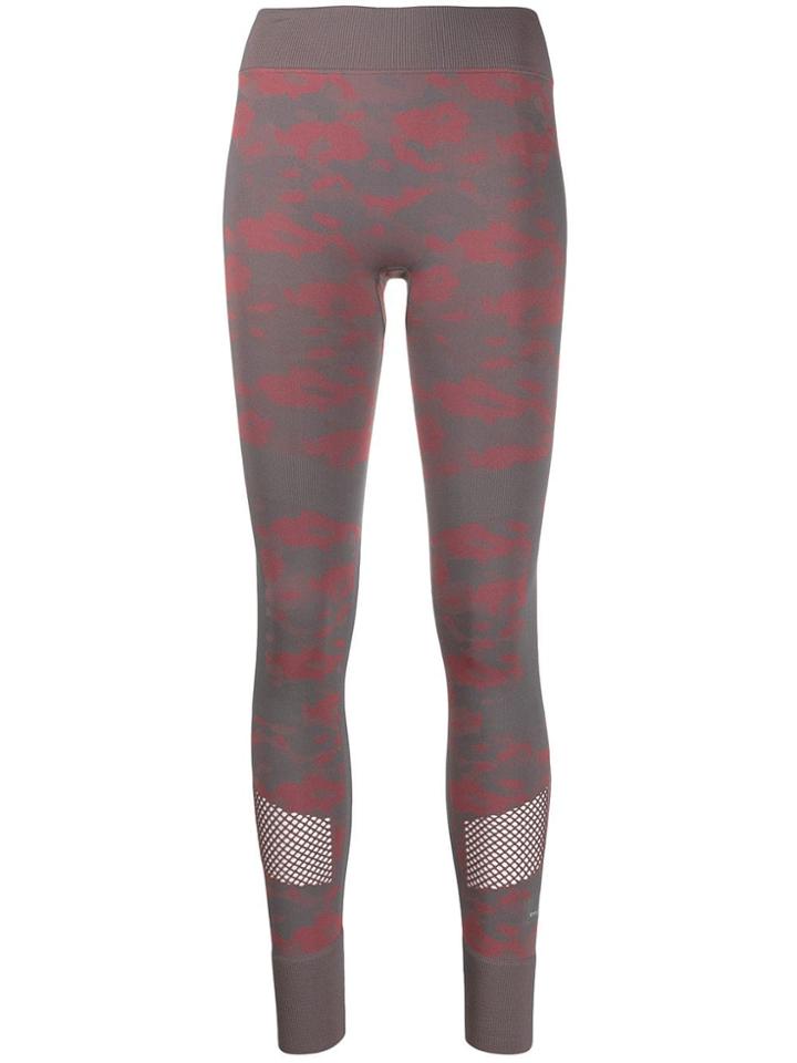 Adidas By Stella Mcmartney Camouflage Leggings - Grey